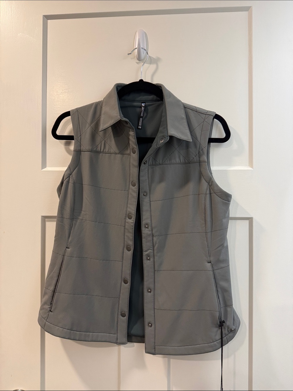 Kuhl Quilted Sleeveless Vest - Gray